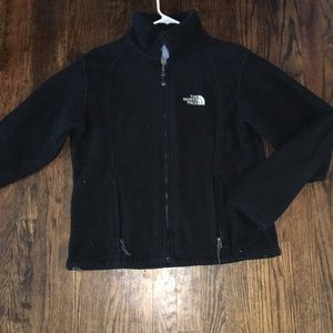 North Face zip up fleece